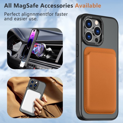 360゜Point Shell Suitable For iPhone Wireless Charging Magnetic Suction New Finger Ring Integrated Bracket Protective Cover